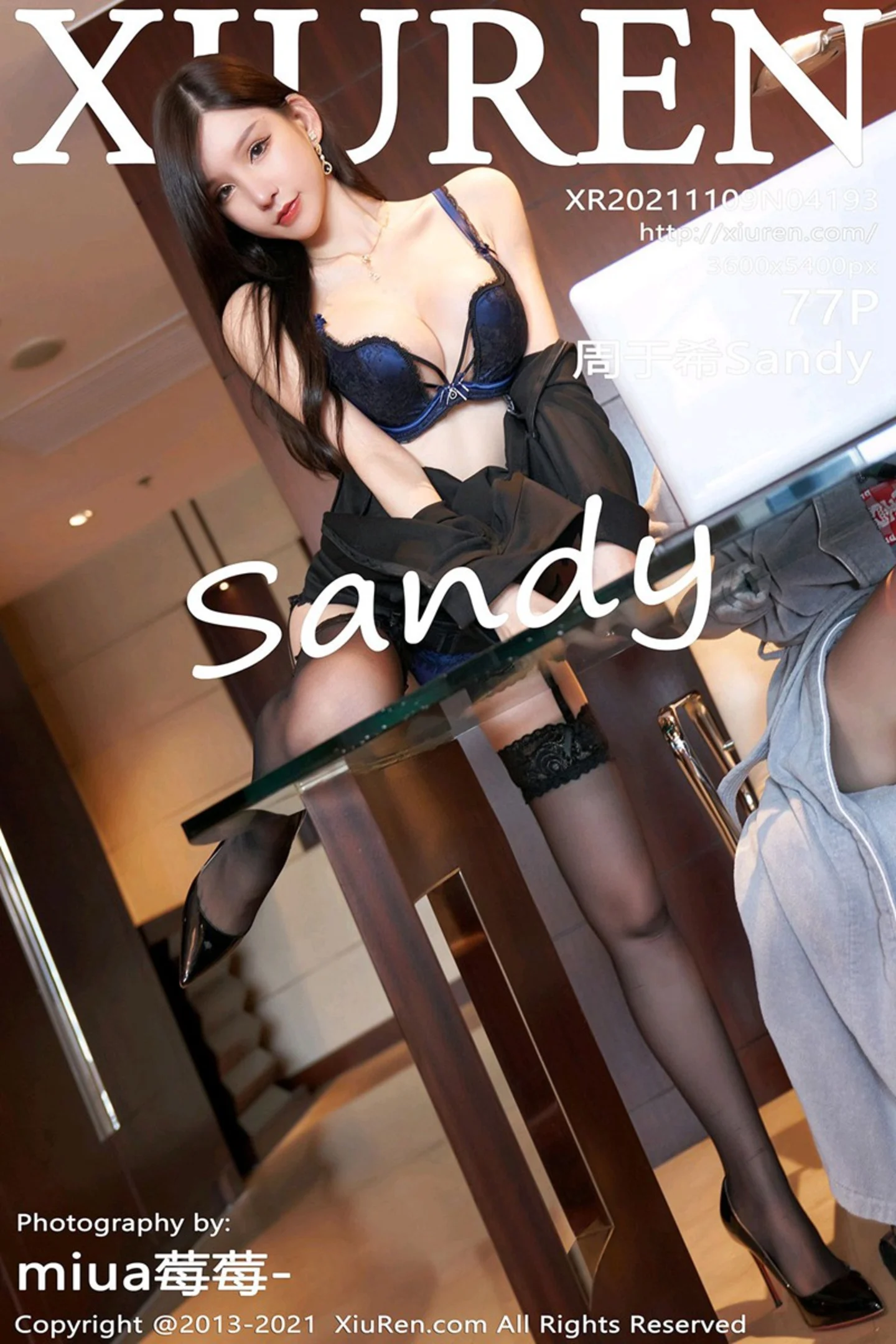 [XiuRen秀人网]No.4193_女神周于希Sandy黑色职业OL主题性感内衣配黑丝吊袜诱惑写真77P-秀人网 - XiuRen.Space